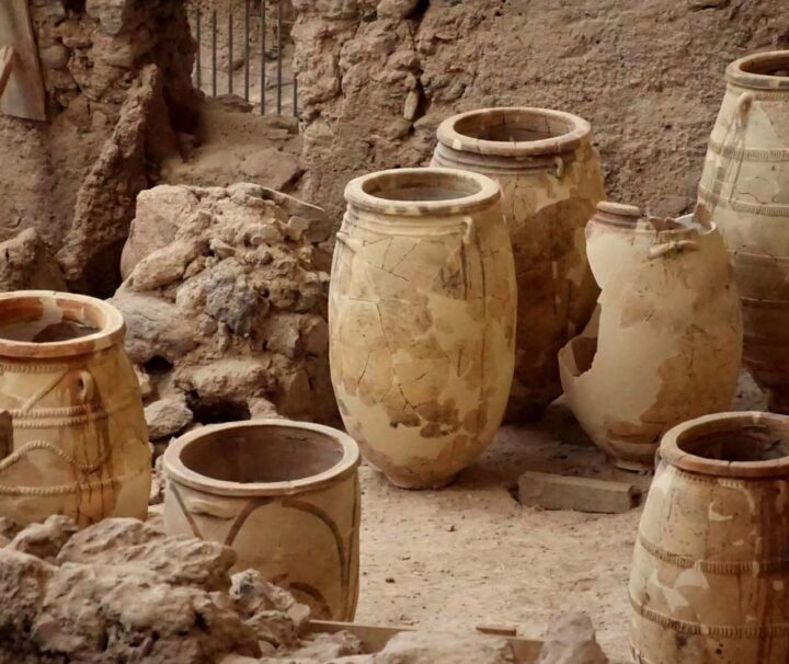 Ancient greek pots amphora